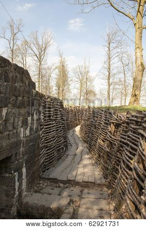 Bayernwald Trenches World War One Flanders Belgium