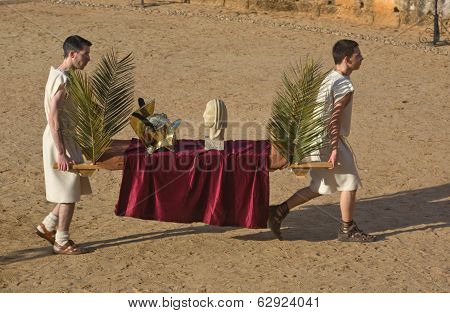 Trophy Carriers On Sand