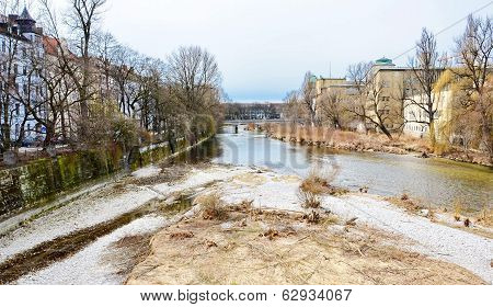 The Isar River, Munich