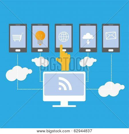 Mobile icons