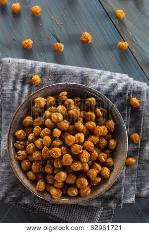 Healthy Roasted Seasoned Chick Peas