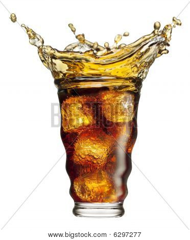 Cola plantschen