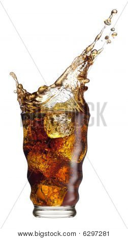 Cola plantschen