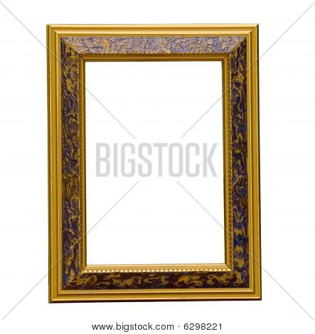 antikes goldener Rahmen