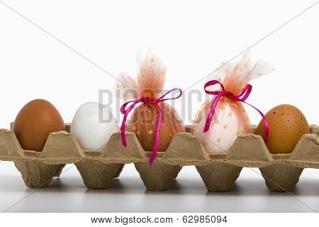 Carton Box With Ornate Easter Eggs2