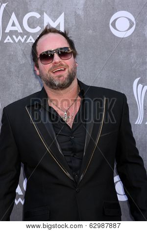 LAS VEGAS - APR 6:  Lee Brice at the 2014 Academy of Country Music Awards - Arrivals at MGM Grand Garden Arena on April 6, 2014 in Las Vegas, NV