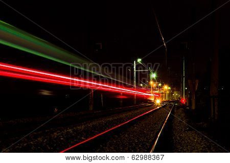 Train Lights Trail