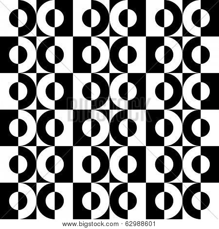 Seamless Modern Mosaic Backrgound