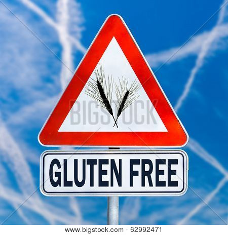 Gluten Free Traffic Sign