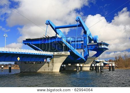 Lift Bridge at Wolgast, Germany