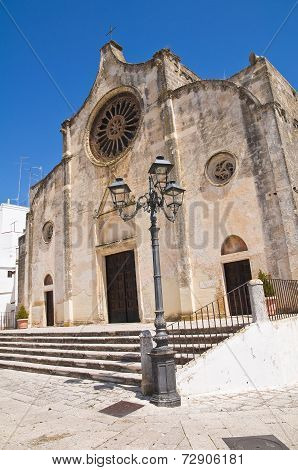 Mother Church of Laterza. Puglia. Southern Italy.