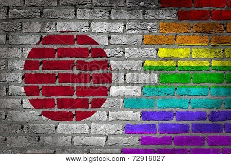 Dark Brick Wall - Lgbt Rights - Japan
