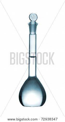 Isolated Chemical Volumetric Flask