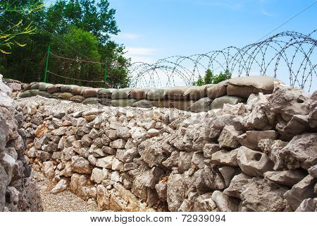 Foxhole, World War One