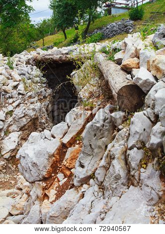 Foxhole, World War One