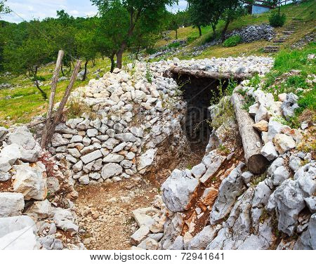 Foxhole, World War One