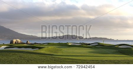 Pebble Beach golf course, Monterey, California, USA