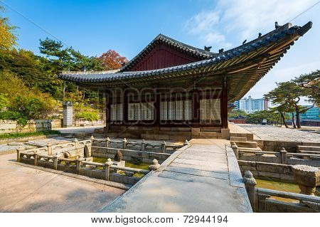 Park of Changgyeonggung Palace Seoul South Korea.