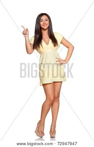 young sun-tanned woman