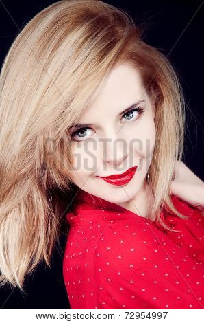 Beautiful Blonde Woman