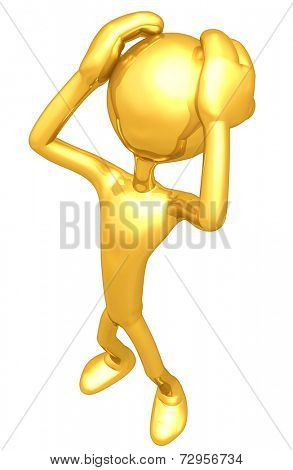 Gold Guy Worry