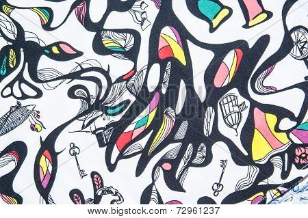 Abstract Color Texture