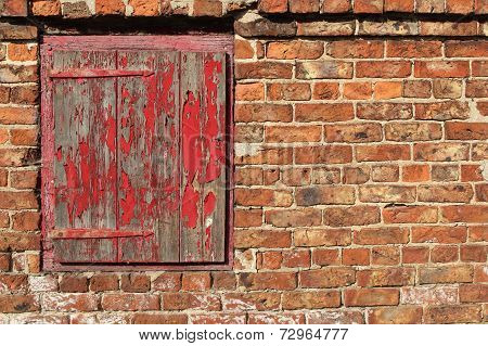 old weathered building