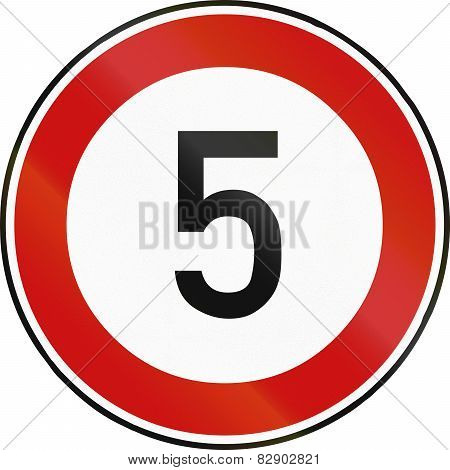 Speed Limit 5