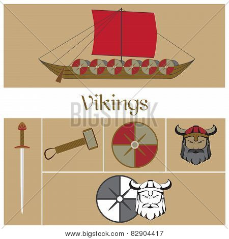 vector viking warrior