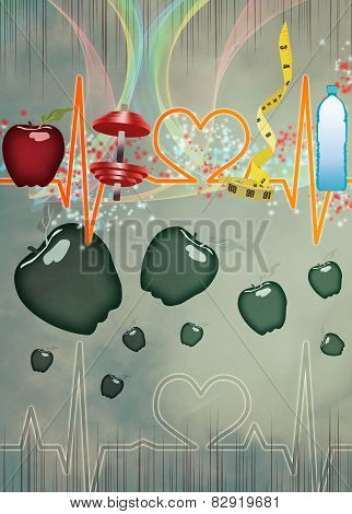 Healthy Living Background