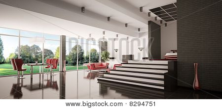 Appartement moderne Panorama 3D