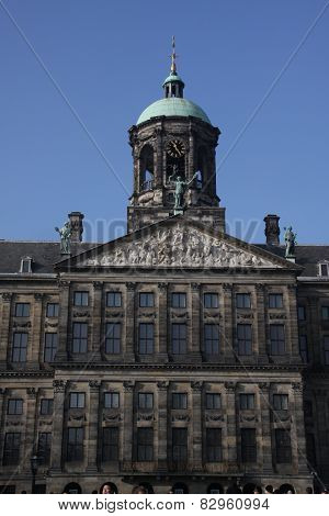 Royal Palace At Dam Square