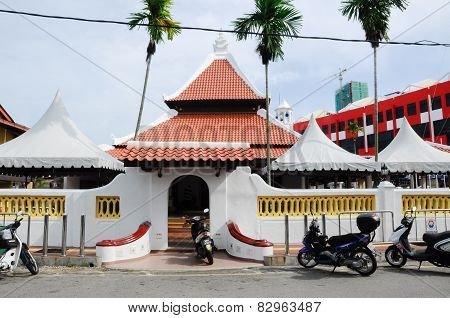 Masjid Kampung Hulu in Malacca, Malaysia
