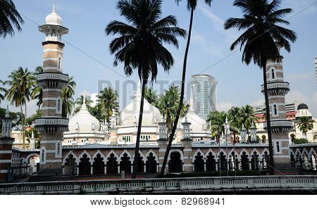 Kuala Lumpur Jamek Mosque in Malaysia