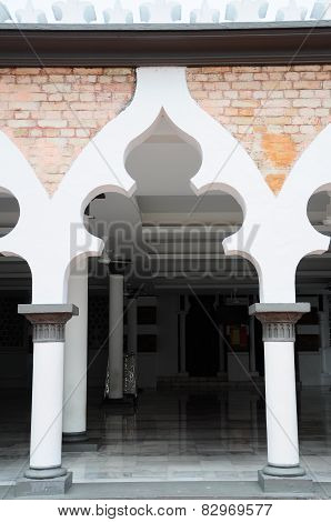 Kuala Lumpur Jamek Mosque in Malaysia