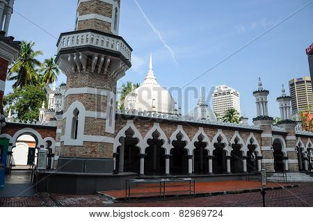Kuala Lumpur Jamek Mosque in Malaysia