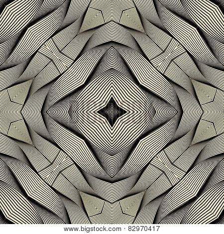 Vector seamless pattern. Repeating geometric texture