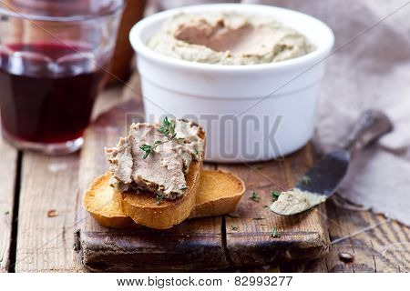 Paste From A Chicken Liver.