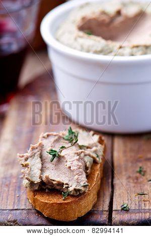 Paste From A Chicken Liver.