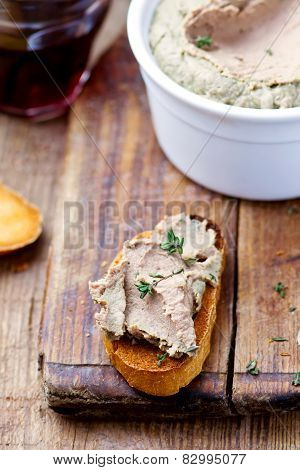 Paste From A Chicken Liver.