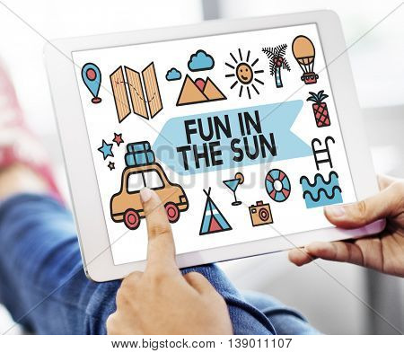 Travel Vacation Sun Fun Enjoyment Concept