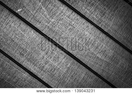 black and white tone of wood background texture, low key