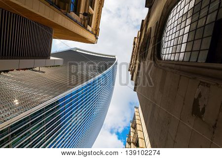 Skyscraper 20 Fenchurch Street In London, Uk