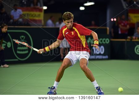 Tennis Player In Action