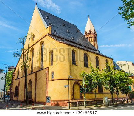 St Leonard Church Frankfurt Hdr