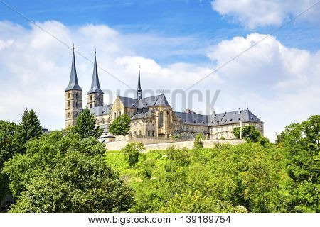 An image of the monastery St. Michael in Bamberg Bavaria Germany