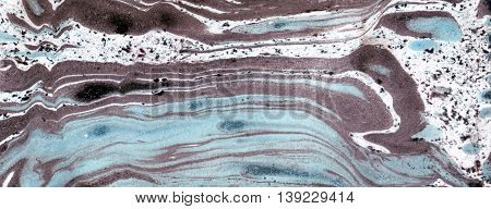 Marble paper. Marble ink texture. Ebru background. Marble waved painting. Marbleized paper with grunge texture. Hand painted marbling illustration
