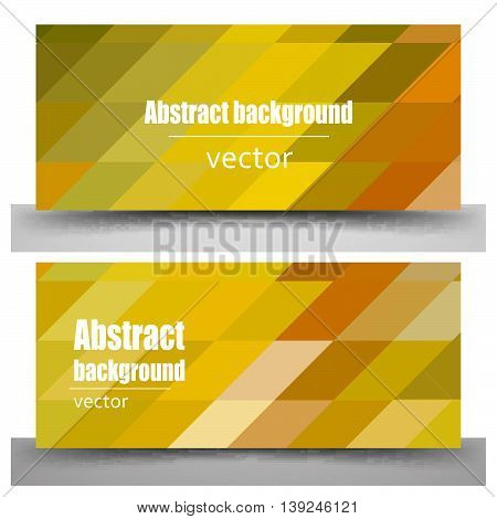 Abstract Mosaic Banner.