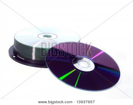 DVD lemez, fehér