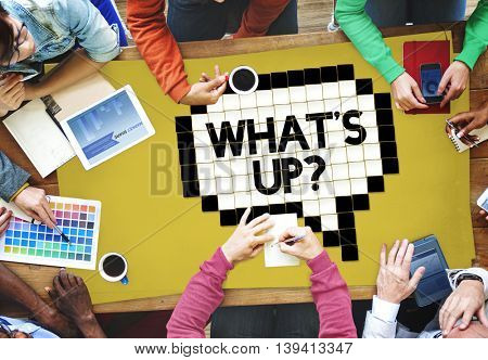 Expression Words Emotion Communication Slang Concept
